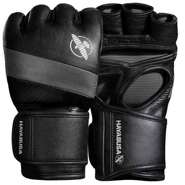 Hayabusa MMA Sparring Gloves Hayabusa T3 4oz MMA Gloves Black-Grey