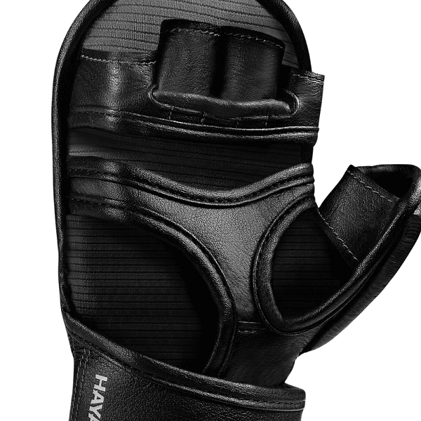 Hayabusa MMA Sparring Gloves Hayabusa T3 7oz Hybrid MMA Gloves Black