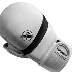 Hayabusa MMA Sparring Gloves Hayabusa T3 7oz Hybrid MMA Gloves White