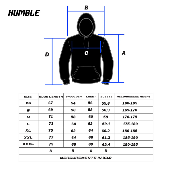 Humble Fightwear Hoodies & Long Sleeve Humble No Gi Allday Hoodie