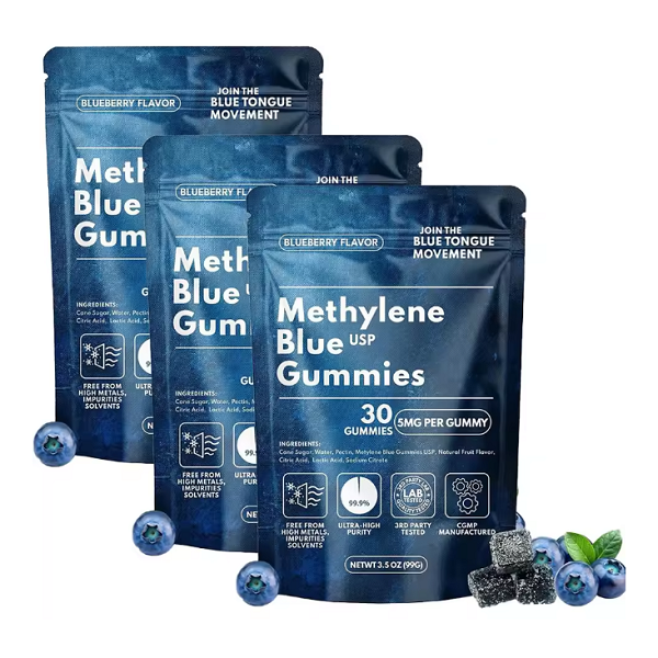LCG Labs Supplements 3 Packs LCG Labs Methylene Blue 30 Gummies