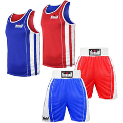 Morgan Boxing Shorts & Singlets Morgan Reversible Amateur Boxing Competition Set
