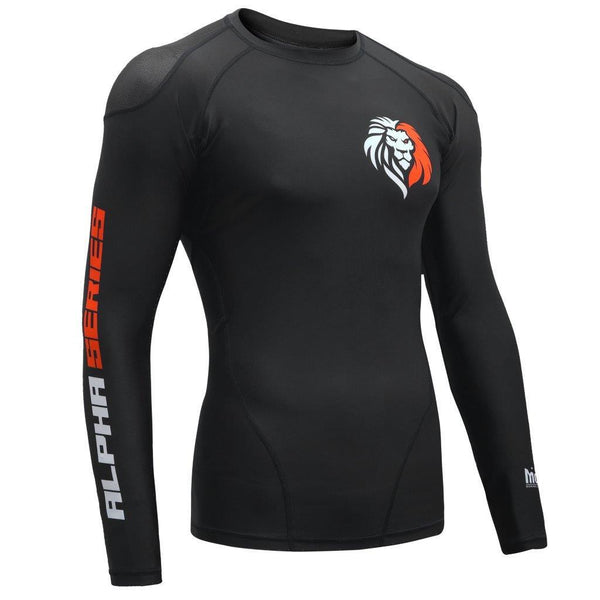 Morgan Longsleeve Rash Guard Morgan Alpha Series Longsleeve Rashguard + MMA Shorts Set