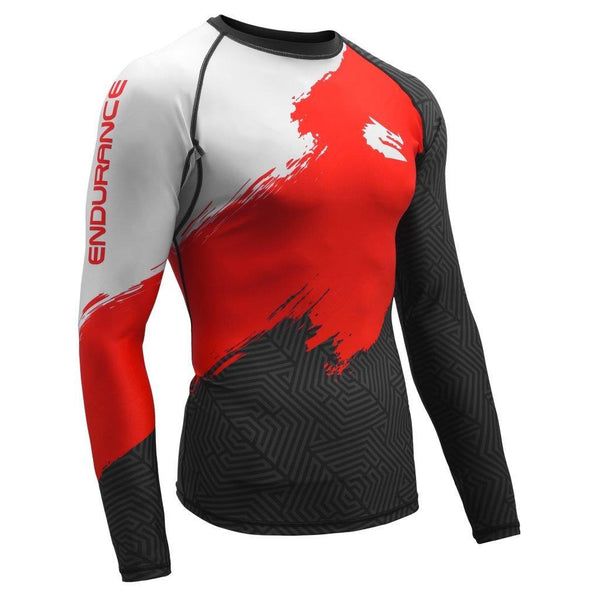 Morgan Longsleeve Rash Guard Morgan Endurance Longsleeve Rashguard + MMA Shorts Set