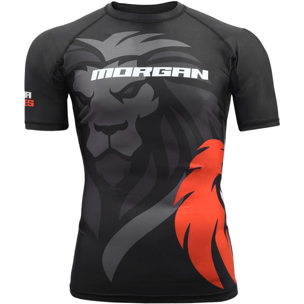 Morgan Shortsleeve Rash Guard Morgan Alpha Series Shortsleeve Rashguard + MMA Shorts Set