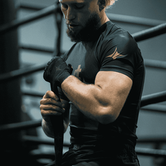 NYT Collection Short Sleeve Rashguards NYT Short Sleeve Sand Centre Logo Rashguard