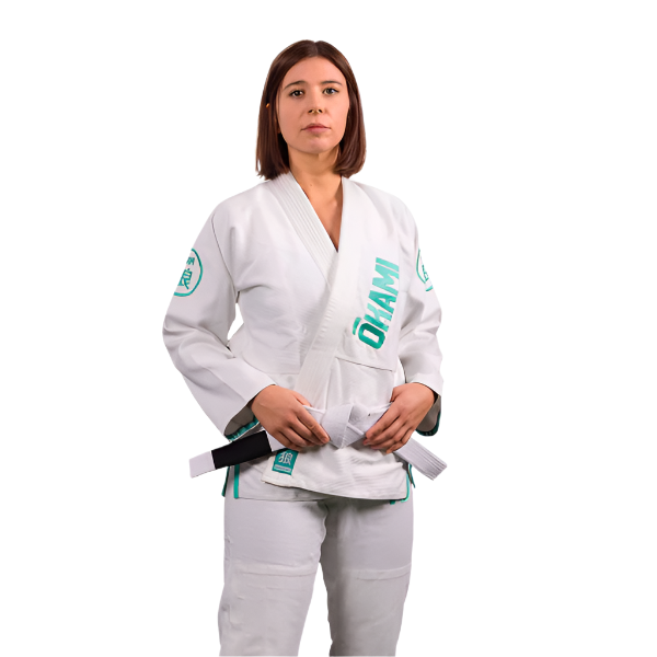 Okami Fightwear BJJ Female Okami Ladies BJJ Gi Aniversary White