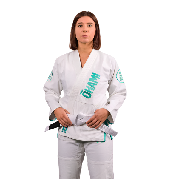 Okami Fightwear BJJ Female Okami Ladies BJJ Gi Aniversary White