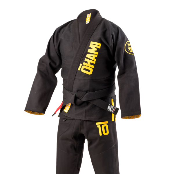 Okami Fightwear BJJ Gis Okami BJJ Gi Aniversary Black