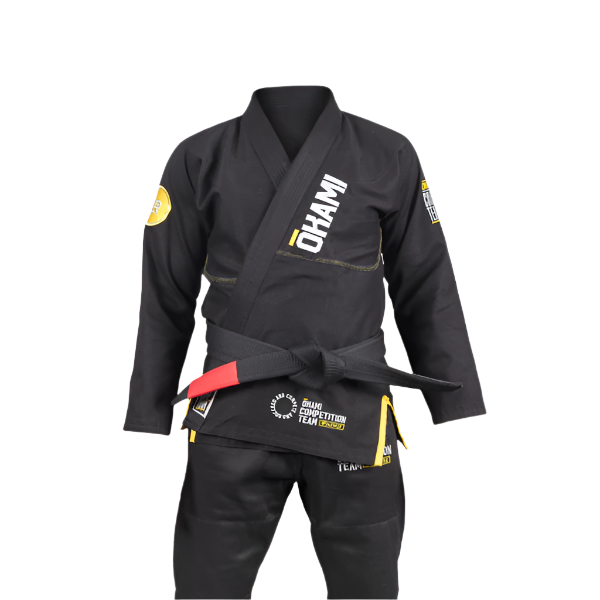 Okami Fightwear BJJ Gis Okami BJJ Gi Competition Team V2 Black
