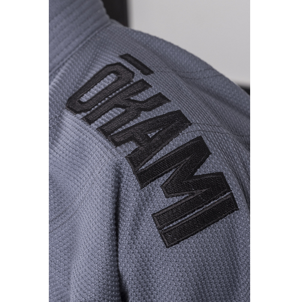 Okami Fightwear BJJ Gis Okami BJJ Gi Kanji NextGen Limited Gray