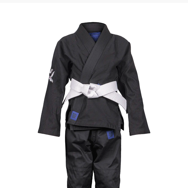 Okami Fightwear BJJ Kids Okami Kids BJJ Gi Hajimari Black