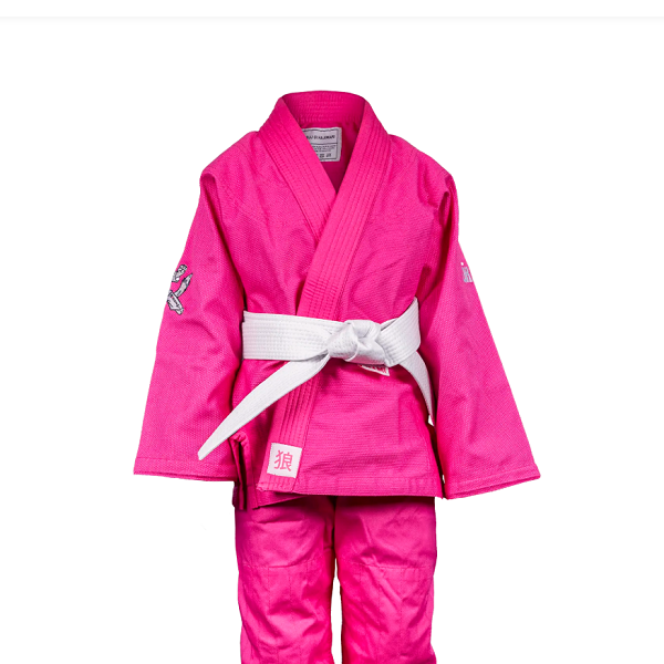 Okami Fightwear BJJ Kids Okami Kids BJJ Gi Hajimari Pink