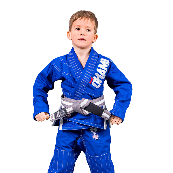 Okami Fightwear BJJ Kids Okami Kids Gi Competition Team Blue