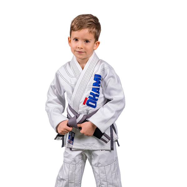Okami Fightwear BJJ Kids Okami Kids Gi Competition Team White
