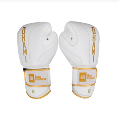 Okami Fightwear Boxing Gloves Okami Boxing Glove Air Tec White