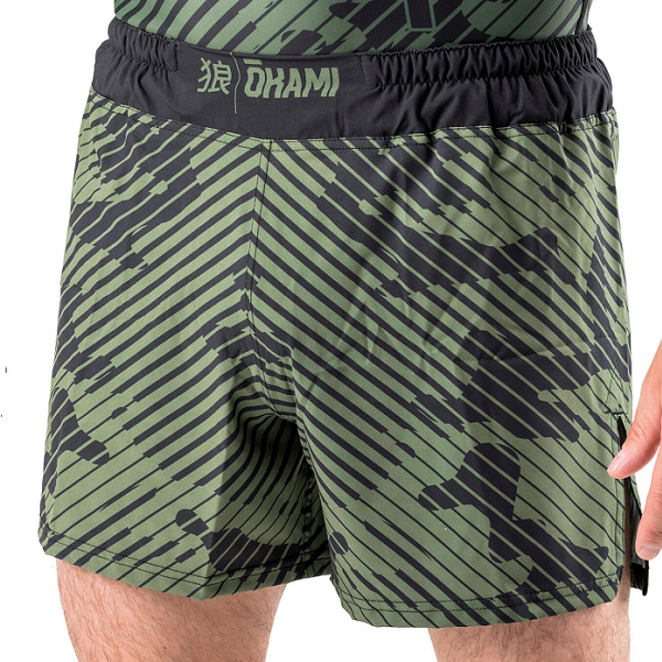Okami Fightwear MMA Shorts Okami Camo Karui Fight Shorts