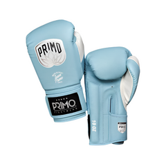 Primo Fightwear Boxing Gloves Primo Emblem 2.0 Semi Leather Boxing Glove Arctic Blue