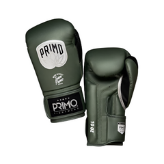Primo Fightwear Boxing Gloves Primo Emblem 2.0 Semi Leather Boxing Gloves Army Green