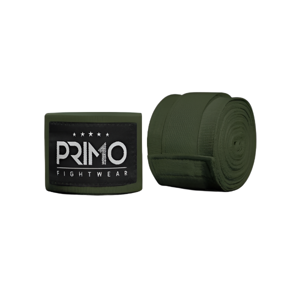 Primo Fightwear Hand Wraps & Accessories Army Green Primo 160 Series Hand Wraps