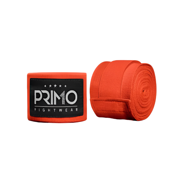 Primo Fightwear Hand Wraps & Accessories Fire Orange Primo 160 Series Hand Wraps