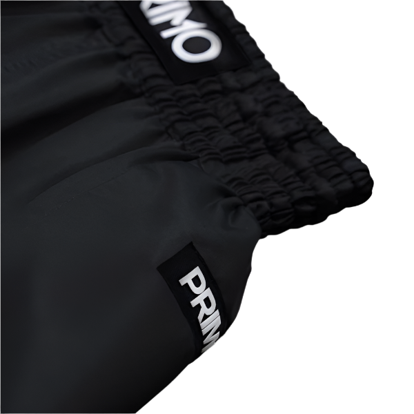 Primo Fightwear Muay Thai Shorts Primo Muay Thai Shorts Alta Series Onyx