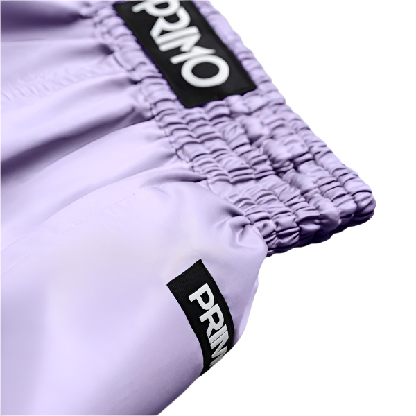 Primo Fightwear Muay Thai Shorts Primo Muay Thai Shorts Alta Series Pastel Purple
