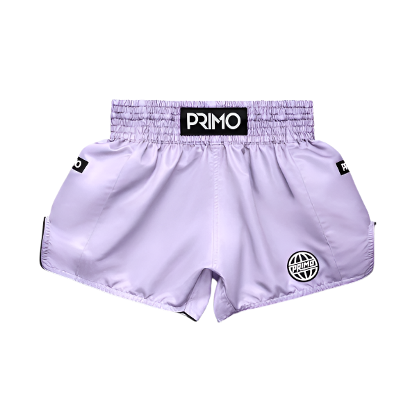 Primo Fightwear Muay Thai Shorts Primo Muay Thai Shorts Alta Series Pastel Purple