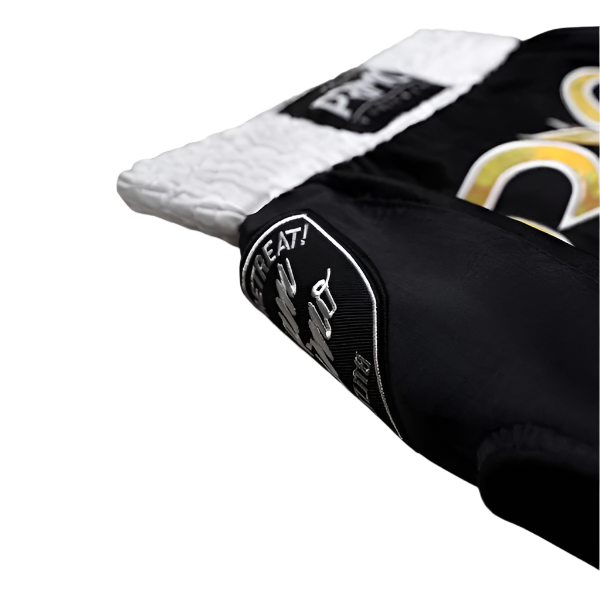 Primo Fightwear Muay Thai Shorts Primo Muay Thai Shorts Special Edition Melrose OG Black Gold