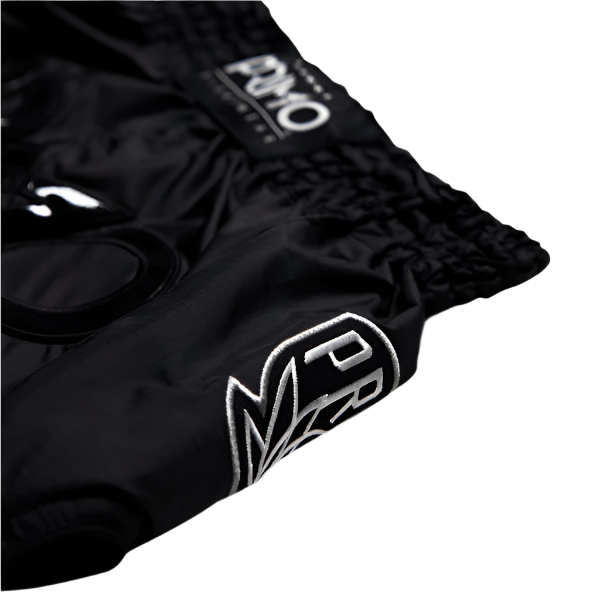 Primo Fightwear Muay Thai Shorts Primo Muay Thai Shorts Super Nylon Black Panther II