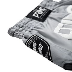 Primo Fightwear Muay Thai Shorts Primo Muay Thai Shorts Super Nylon Hammerhead Grey