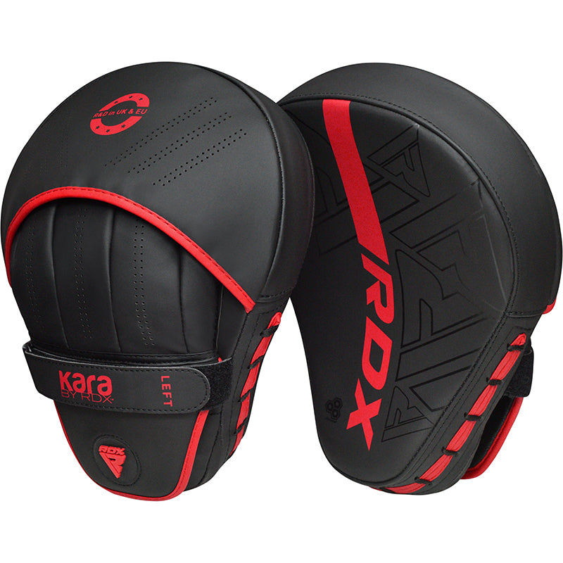 RDX Focus Mitts RDX F6 Kara Focus Pads - Black/Red