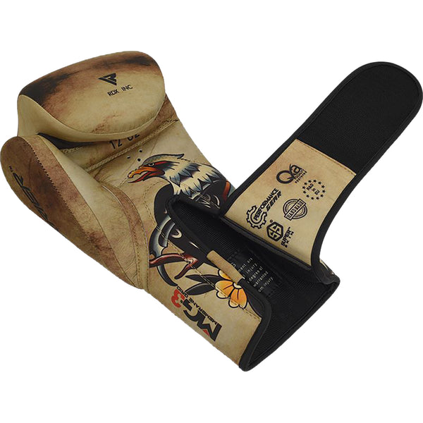 RDX General RDX T14 Harrier Tattoo Boxing Gloves