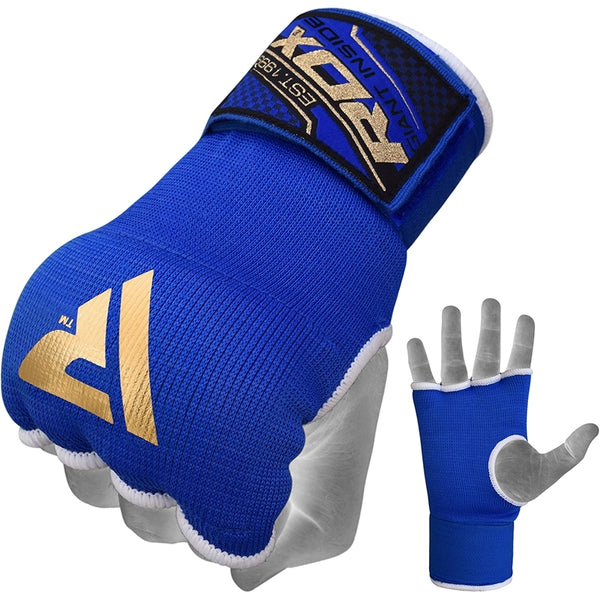 RDX Quick Wraps & Knuckle Guards RDX Boxing Quick Wraps - Blue