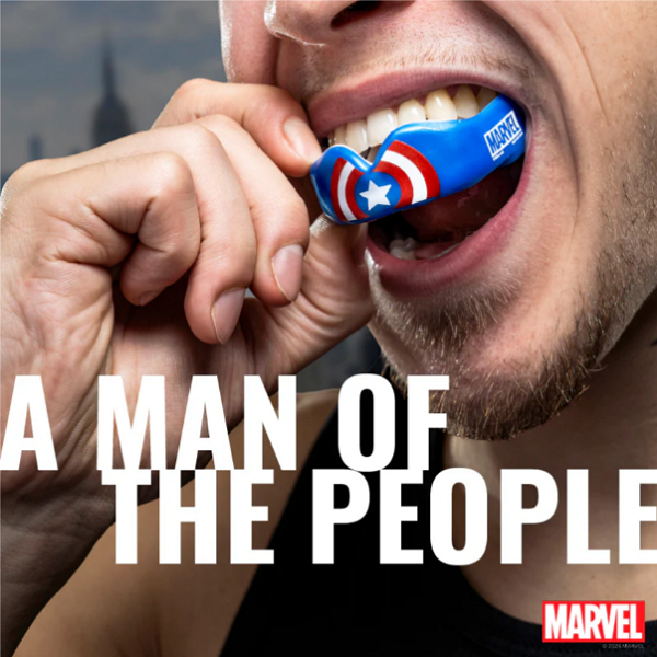 SafeJawz Mouth Guards Safejawz Marvel Captain America Mouthguard