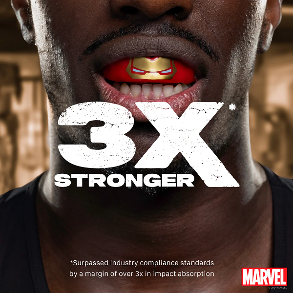 SafeJawz Mouth Guards Safejawz Marvel Iron-Man Mouthguard