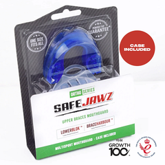 SafeJawz Mouth Guards Safejawz Mouthguard for Braces Blue
