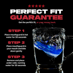 SafeJawz Mouth Guards Safejawz Mouthguard for Braces Blue