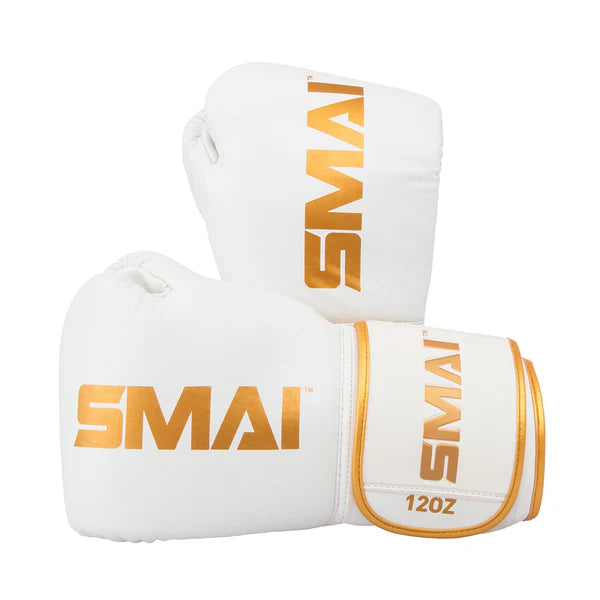 smai Boxing Gloves SMAI Pro Guard Boxing Gloves - White
