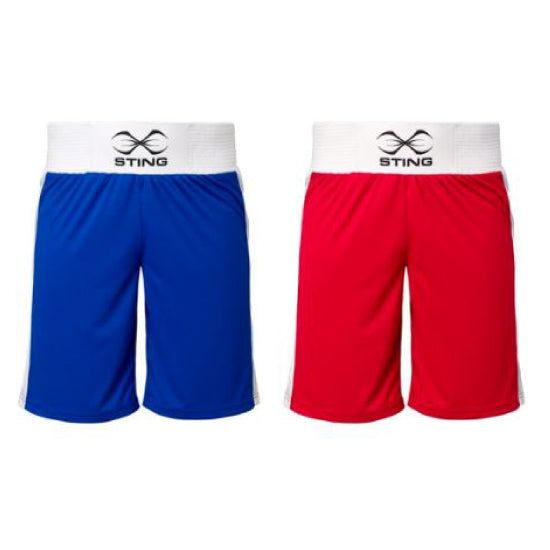 STING Boxing Shorts & Singlets AIBA Sting Junior Mettle Boxing Shorts 1.0 - Unisex