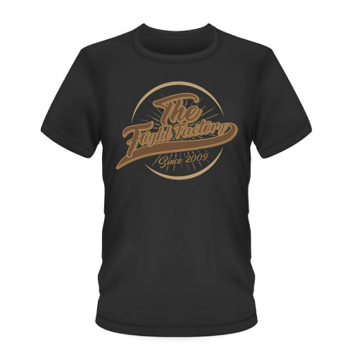 The Fight Factory T Shirts Fight Factory Since 2009 Black