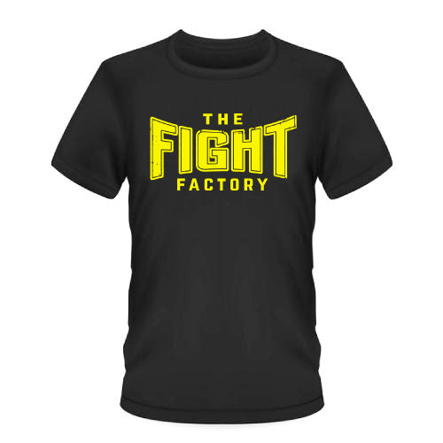 The Fight Factory T Shirts Fight Factory Undisputed T Shirt Black Yellow
