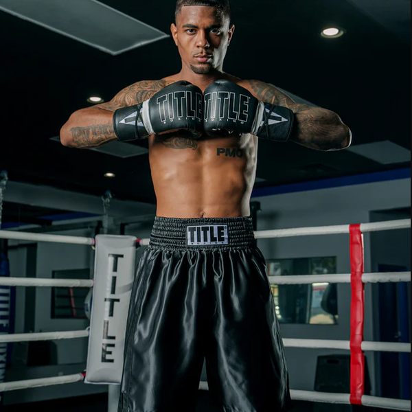 Title Boxing Edge Boxing Trunks 2.0 Black – The Fight Factory Title Boxing Edge Boxing Trunks 2.0 Black – The Fight Factory