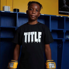 Title Boxing T Shirts Title Boxing Iconic Block T Shirt - Black/White