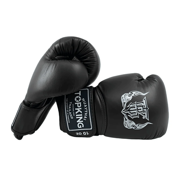 Top King Boxing Gloves Top King Super Air Boxing Gloves Black