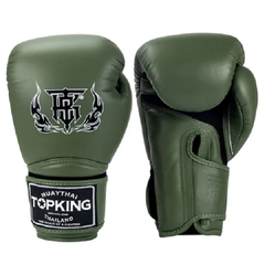 Top King Boxing Gloves Top King Super Air Boxing Gloves Khaki