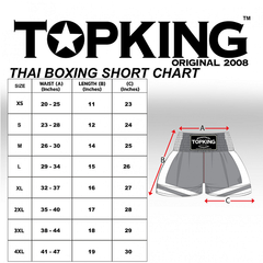 Top King Muay Thai Shorts Top King Chain Muay Thai Shorts