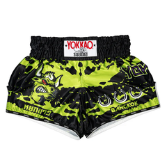 Yokkao Muay Thai Shorts Yokkao Angry Bull Muay Thai Shorts Black