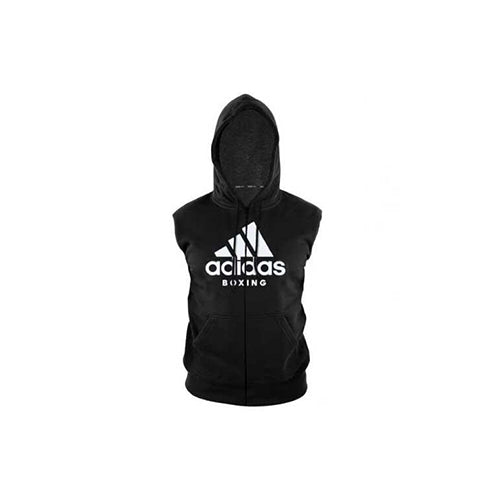 Adidas Boxing Sleeveless Zip Hoodie – Factory The White Black Fight