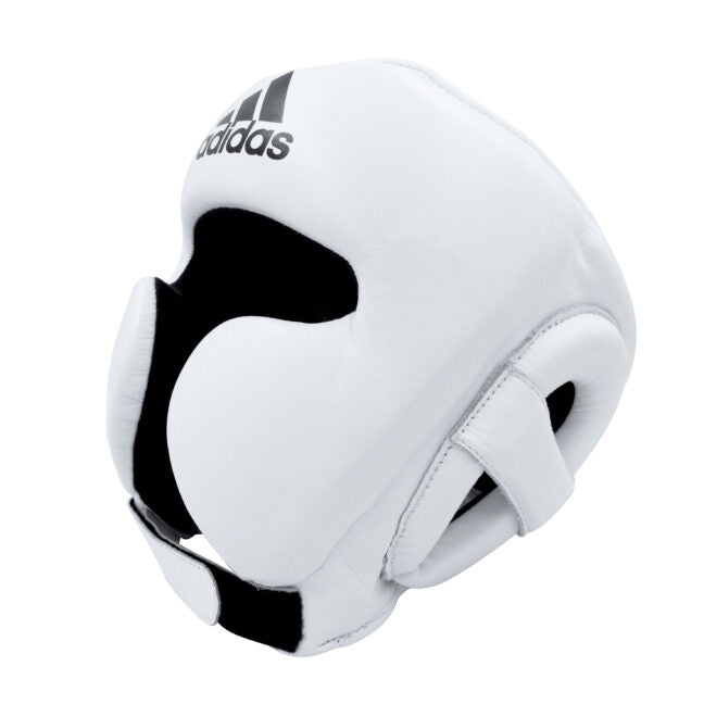 Adidas Adistar Pro Leather Head Guard – White